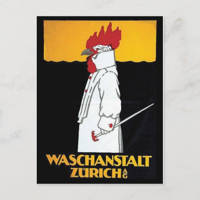 Carte postale Vintage Ad Poster (Devant)