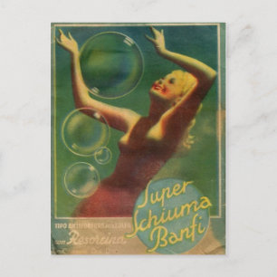 Carte postale Vintage Ad Poster