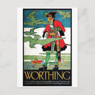 Carte postale Vintage Ad Poster