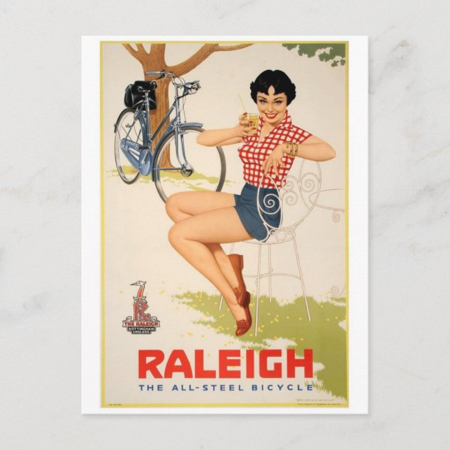 Carte postale Vintage Ad Poster (Devant)