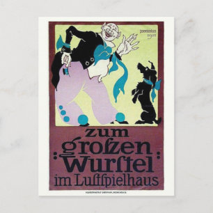 Carte postale Vintage Ad Poster