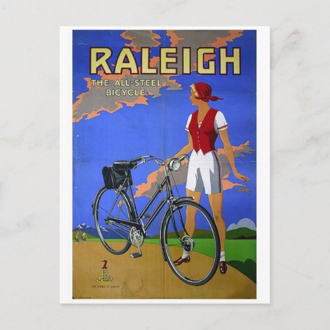 Carte postale Vintage Ad Poster (Devant)