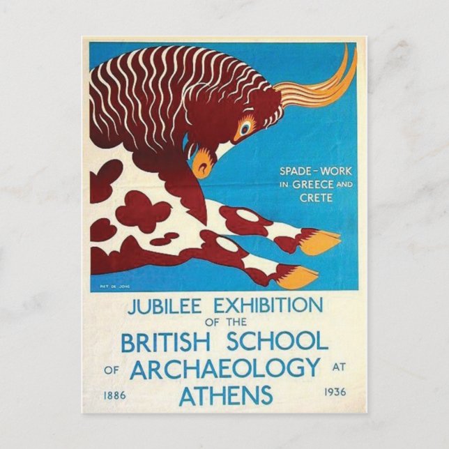 Carte postale Vintage Ad Poster (Devant)