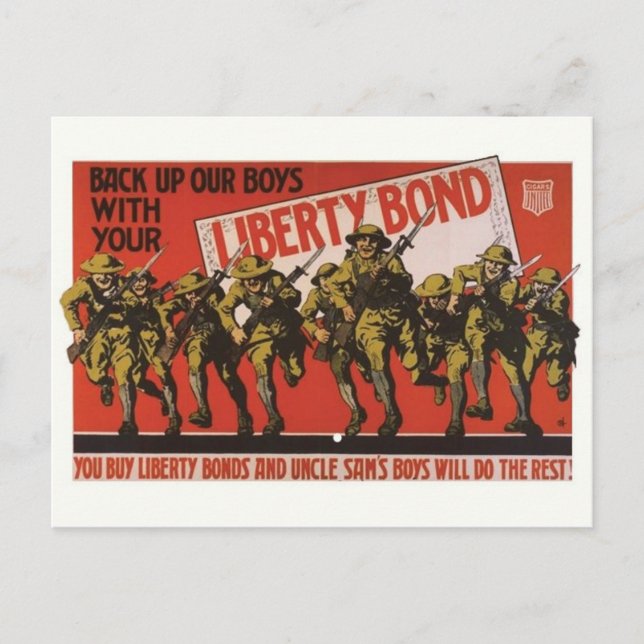 Carte postale Vintage Ad Poster (Devant)