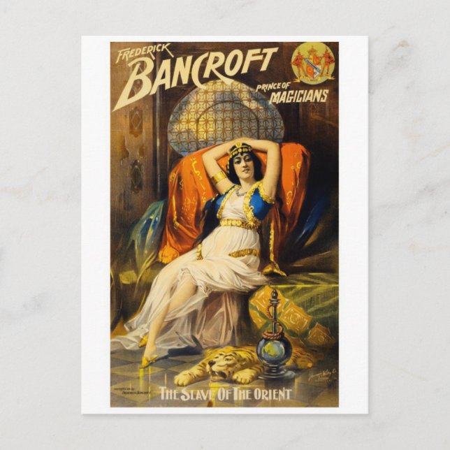 Carte postale Vintage Ad Poster (Devant)