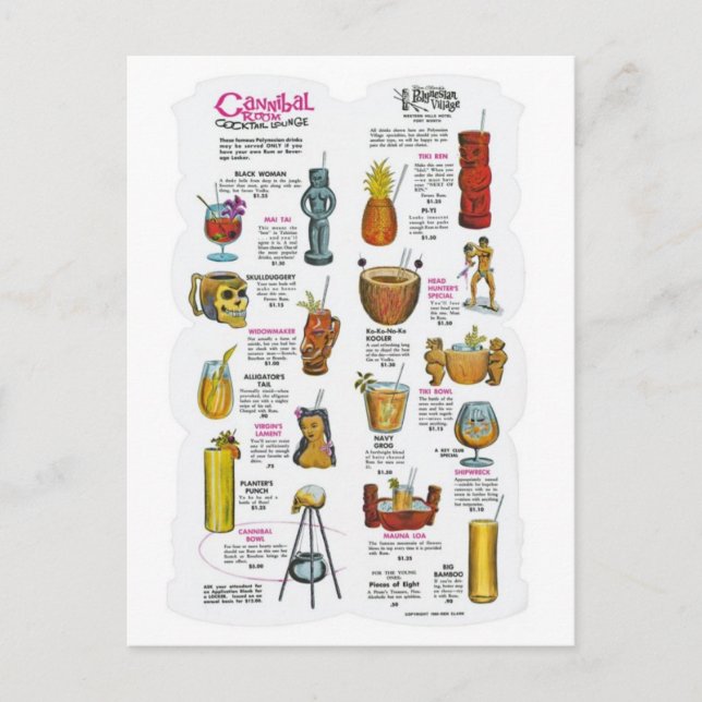 Carte postale Vintage Ad Poster (Devant)