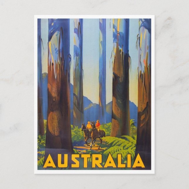 Carte postale Vintage Ad Poster (Devant)