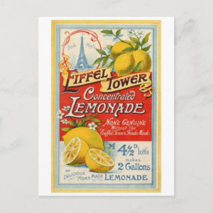 Carte postale Vintage Ad Poster