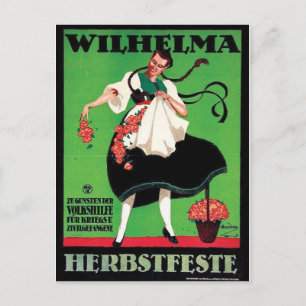 Carte postale Vintage Ad Poster