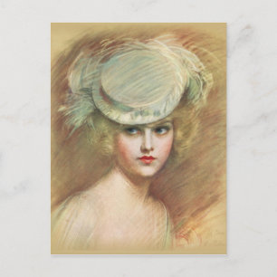 Carte Postale Vintage and antique fashions, hats, flapper