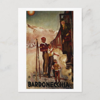 Carte Postale Vintage antique Bardonecchia Voyage italien