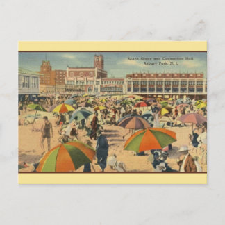 Carte postale vintage Asbury Park