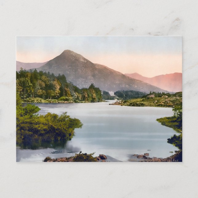 Carte Postale Vintage Ballynahinch Castle Irlande (Devant)