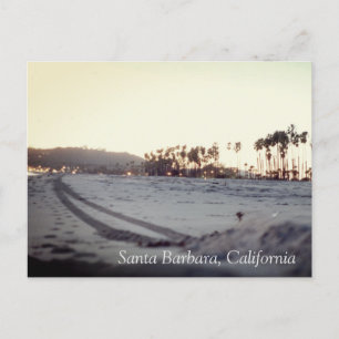 Carte Postale Vintage Beach Père Noël Barbara