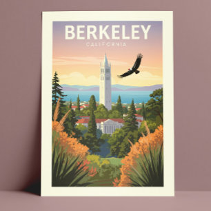 Carte Postale Vintage Berkeley Californie