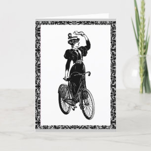 Carte postale vintage Bicyclist