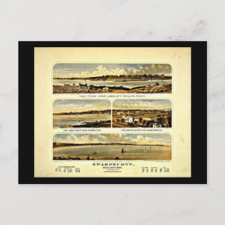 Carte postale Vintage Boston Artwork-27