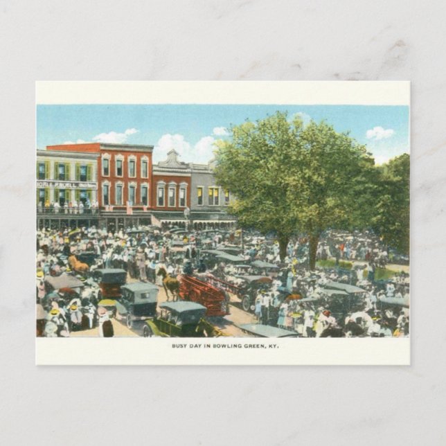 Carte postale vintage Bowling Green Kentucky (Devant)