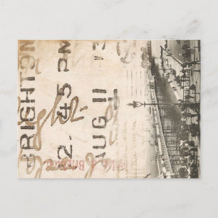 Carte postale vintage Brighton Pier