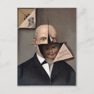 Carte Postale Vintage Burdock Bitters de sang Annonce