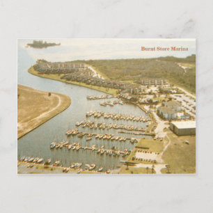 Carte Postale Vintage Burnt Store Marina, Punta Gorda Floride