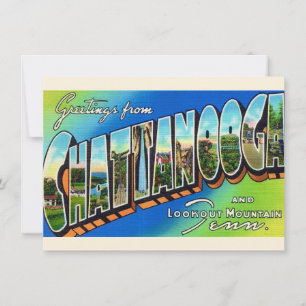 Carte postale Vintage Chattanooga