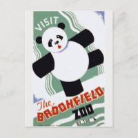 Vintage Chicago Cute Visit Brookfield Zoo
