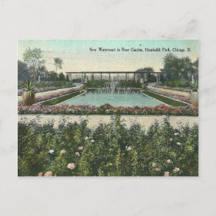 Carte Postale Vintage Chicago Park