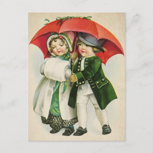 Carte postale Vintage Christmas (Devant)
