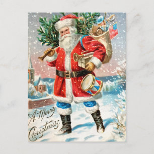 Carte postale Vintage Christmas