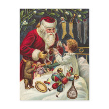 Carte postale Vintage Christmas