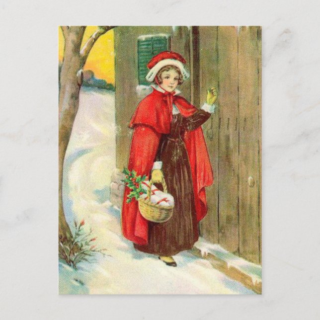 Carte postale Vintage Christmas (Devant)