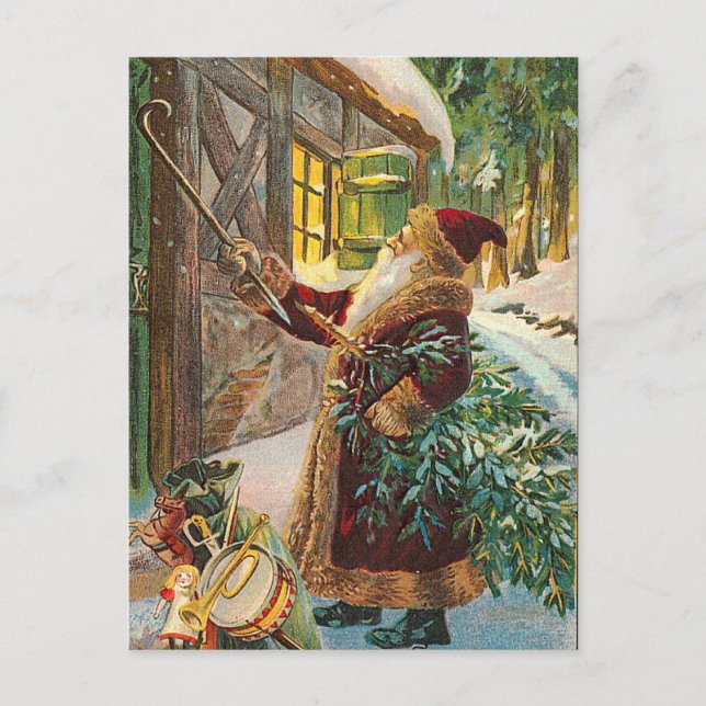 Carte postale Vintage Christmas (Devant)