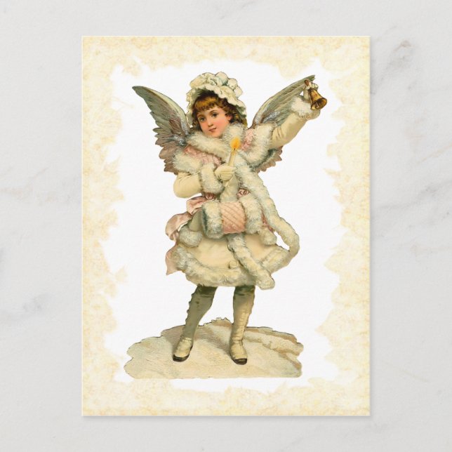 Carte postale Vintage Christmas Angel (Devant)