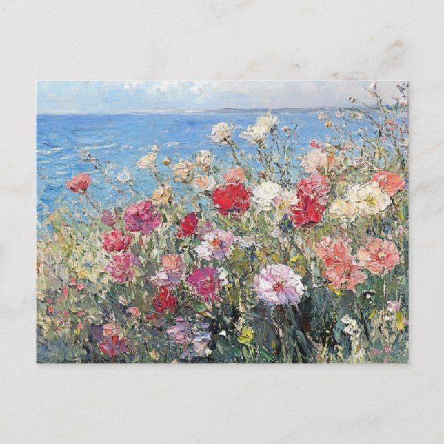 Carte postale Vintage Claude Monet (Devant)