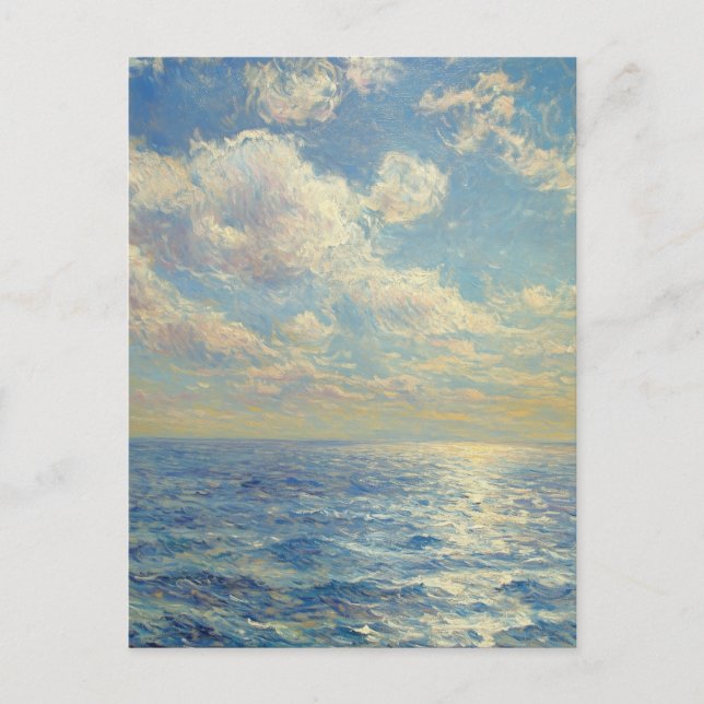 Carte postale Vintage Claude Monet (Devant)