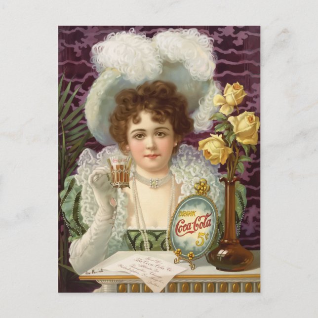 Carte postale vintage Cola (Devant)