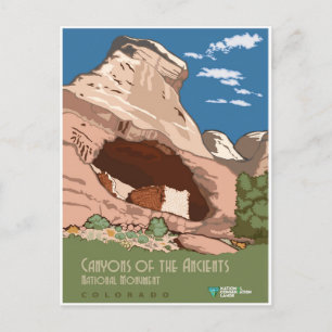 Carte Postale Vintage Colorado National Monument Voyage