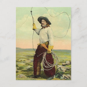 Carte Postale Vintage Cowboys 22