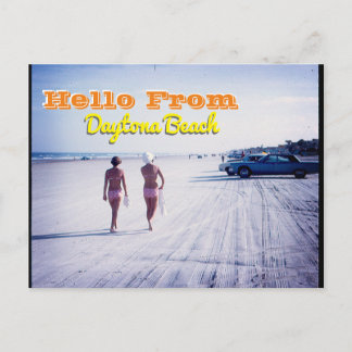 Carte postale vintage Daytona Beach Florida