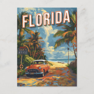 Carte Postale Vintage de Floride