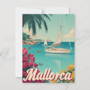 Carte Postale Vintage de Majorque