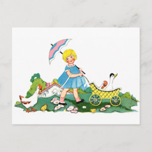 Carte postale vintage de Pâques