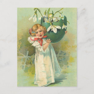 Carte postale vintage de Pâques