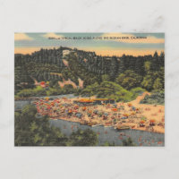 Carte postale vintage de Russian River