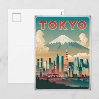 Carte postale vintage de voyage 2025 Classic Getaw