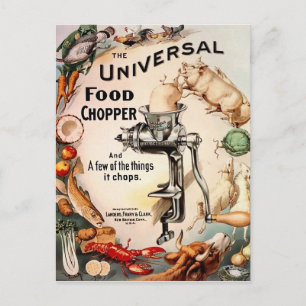 Carte postale vintage Déplaisante