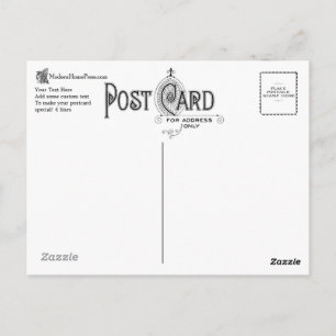 Carte postale vintage - Design "C"