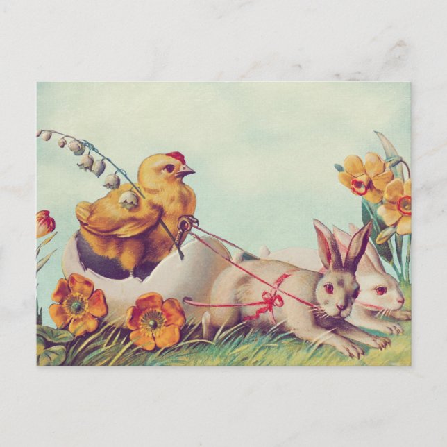 Carte Postale Vintage Easter (Devant)