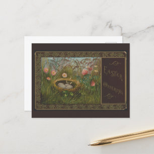 CARTE POSTALE VINTAGE EASTER
